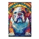 thumbnail image 1 of Puzle Novgift de madera con diseño de bulldog inglés, 1000 piezas, colorido, 1 of 7