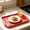 Red, variant on ZOURIH Plastic Fast Food Tray, 17 x 11.8 Inch Plastic Cafeteria Trays with Textured Surface, Rectangular Fast Food Serving Trays for Serving and Carrying Food in Restaurant Cafeteria,Black