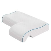 Mars Wellness Memory Foam Cuddle Pillow - Ergonomic Design Arm Tunnel