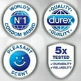 thumbnail image 5 of Durex Performax Intense Natural Latex Condoms, Ultra Fine, Ribbed, Dotted with Delay Lubricant, Twin Pack, 48 e - (Pack of 2), 5 of 8