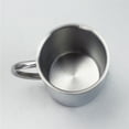 thumbnail image 3 of 420ML 304 Stainless Steel Coffee Mug Double Insulation Drinking Cup Tea Cup with Lid - Caliber 8.1cm, 3 of 7