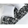 thumbnail image 2 of Botanical Bed Runner, Monochrome Garden Autumn Season Theme Minimal Fall Leaf Prints, Decorative Accent Bedding Scarf for Hotels Homes & Guest Rooms, Queen, Charcoal Grey and Coconut, by Ambesonne, 2 of 3
