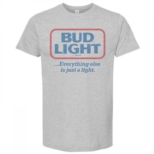 Bud Light Large 857043- Bud Light Tout le Reste Est Juste un T-Shirt Léger - Large
