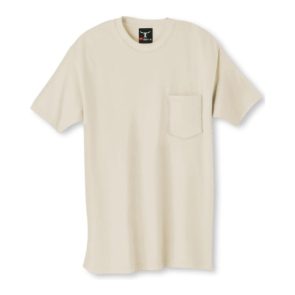 hanes tshirt 5190p short sleeve 6.1 oz beefy-t pocket