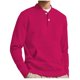 thumbnail image 2 of pstuiky camisas de manga larga para hombre, Sudadera informal de color liso con bolsillos y botones para hombre, manga larga y cuello en V Tops de hombre xxl, 2 of 4