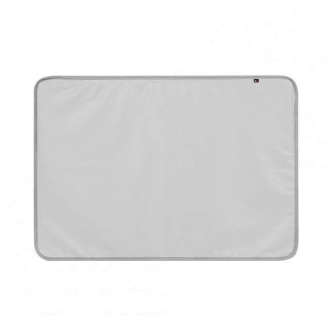 Computer Housse de Protection pour Moniteur Doublure Douce avec Poche Arrière Compatible pour Écran Imac 24 Pouces Gris Argenté