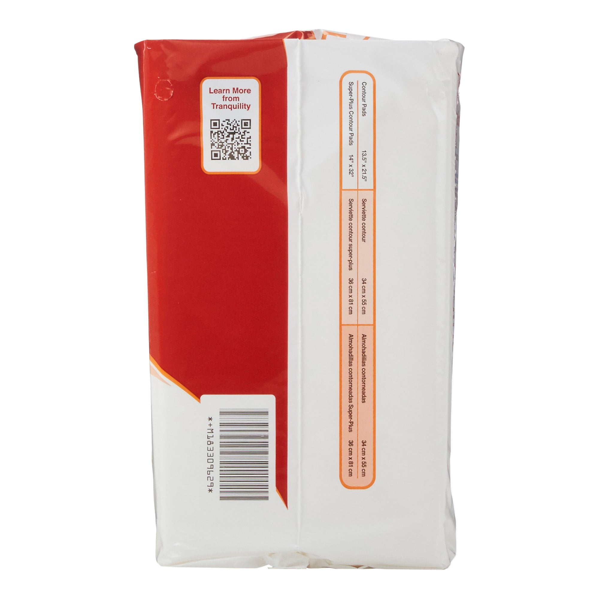 Tranquility 21.5 Inch TopLiner Heavy Absorbency Booster Pad, 120 Ct