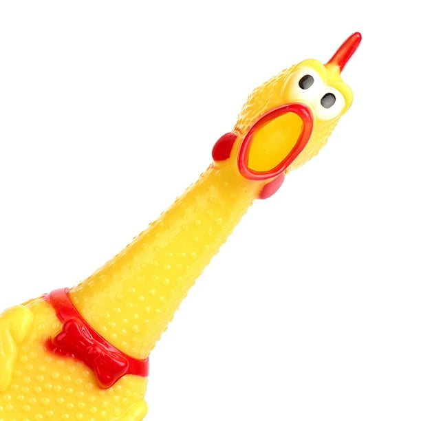 Juguete Para Mascota Pollo Chillón Suave No Toxico Divertido
