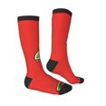 thumbnail image 3 of Fotbe Cool Crocodile With Sunglasses print Women's Men's Novelty Crew Socks Cotton Socks Knee High Socks for Walking,Running,Nurses,Pregnancy, 3 of 8