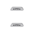 thumbnail image 4 of Speravity Pegatinas para puerta de coche, 4 Uds., marca de advertencia de seguridad Universal, cinta reflectante abierta, pegatina para casco de Type4 NO4 Speravity CBP103041, 4 of 5