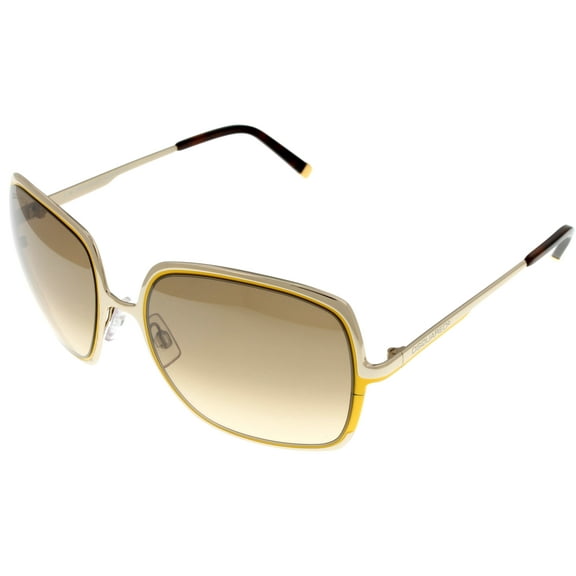 Dsquared Sunglasses Women Gold Yellow DQ0012 28F Square Size 63-18-120