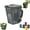 Gray, variant on Funny Recycling Bin Coffee Mug,3D Mugs,Novelty Trash Can Shaped MugDrinking Tea Cup,Unique Gift for for Office,Coworkers,Home Desk,Daily Use