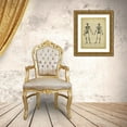thumbnail image 3 of Wilkes 26x32 Gold Ornate Wood Framed with Double Matting Museum Art Print Titled - Anatomy Study I, 3 of 4