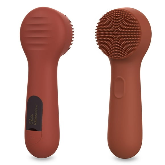 Silicone Face Scrubber, NågraCoola CLIE 2.0 Facial Cleansing Brush, Rechargeable, Waterproof Face Scrub Brush for Cleansing, Exfoliating, M