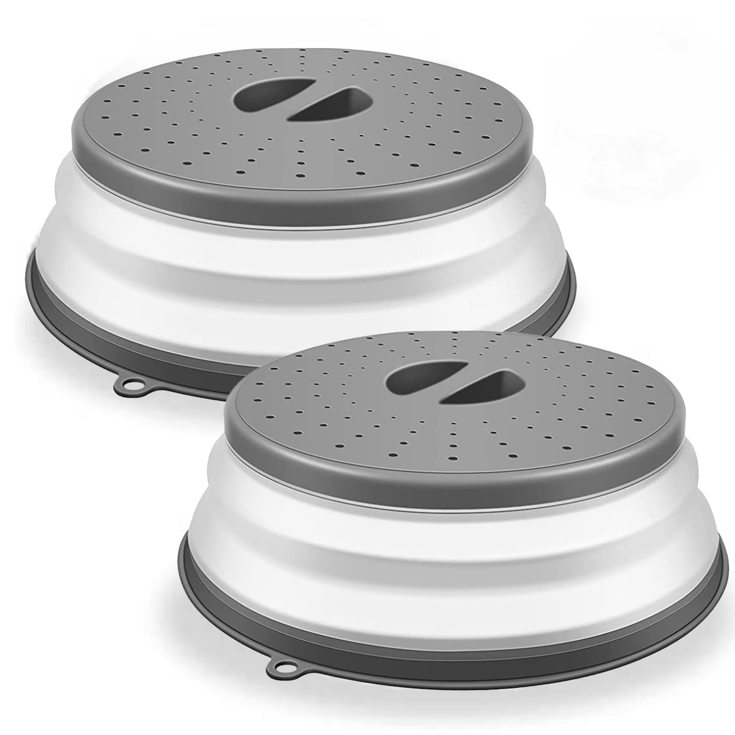 Upgrade Collapsible Microwave Lid, 10 inches with Hook Hole, Vented