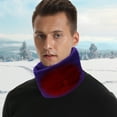 thumbnail image 4 of Hvmvliv Rechargeable Heated Scarf Heated Scarf for Men/Women Neck Heating Pad Electric Heating Scarf with 3 Temp Settings Soft Winter Scarves Unisex Heating Scarf 10.24x5.5in, 4 of 6