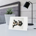 thumbnail image 6 of DistinctInk Greeting Card / Note Card - Miniature American Shepherd Graduation - PACK of 50, 6 of 7