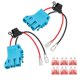 thumbnail image 4 of 2 piezas Conector de arnés de cable de calibre AWG de 12 para Peg Batería SLA de 12V de Perego con fusible de 40A, 4 of 10