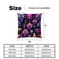 thumbnail image 5 of Alien Luxurious Velvet Chair Pillow Covers - Set of 2 Throw Pillow Covers with Unique Patterns for Living Room Decor - Available in 16x16, 18x18, and 20x20 Inches Throw Pillows for All Occasions, 5 of 6