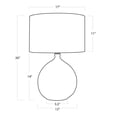 thumbnail image 2 of Regina Andrew 13-1445 Dover 26" Tall Buffet Table Lamp - Brown, 2 of 5