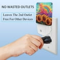 thumbnail image 3 of PhooArto Sunflowers Rainbow Sky Plug in LED Night Light Auto Sensor Dusk to Dawn Decorative Night for Bedroom, Bathroom, Kitchen, Hallway, Stairs, Baby's Room, Energy Saving, 3 of 7
