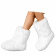thumbnail image 4 of FUZHIQ Women's Boot,Stylish Outdoor Flats | Warm Boots with Rubber Sole and Thermal Lining for Family Coworkers, 4 of 6