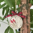 thumbnail image 2 of Christmas Tree Ornaments,Red Cardinals Memorial Gift,It's a Visitor from Heaven,I am Always with You in Memory of Loved One Christmas Ornaments,Cardinal Bird Tree Topper Christmas Decorations, 2 of 6