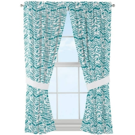 Nfl Miami Dolphins Anthem Window Curtain Panels 1 Each