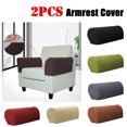 thumbnail image 1 of 2PCS Premium Stretch Furniture Armrest Covers Slipcovers Sofa Chair Couch Chair Arm Protectors, 1 of 3