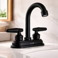 thumbnail image 2 of Mezcladora De Baño Para Lavabo De 4 Negro Mate, 2 of 4