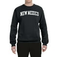 thumbnail image 2 of Wild Bobby State of New Mexico College Style Unisex Crewneck Sweatshirt, 2 of 6