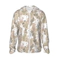 thumbnail image 2 of Lsque Retro Bunny Flower UPF 50+ Lightweight Sun Protection Men's Women's Long Sleeve Shirt, Hoodie Performance -Small, 2 of 9