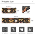 thumbnail image 3 of Yayeee Faucet Mat for Kitchen Sink 30" Diatomite Long Splash Guard Pad, Black Fish Pattern, 3 of 7