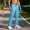 Blue, variant on Xdegoge Pants for Men Active Elastic Waist Drawstring Athletic Comfy Mesh Breathable Quick Dry Bottoms with Pockets Jogging Gym Workout Casual Wear