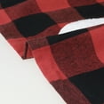 thumbnail image 3 of Unique Bargains Plaid Print Throw Decorative Pillow Covers Farmhouse Pillowcase Pack of 2 Beard 12" x 20", 3 of 6