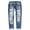 Dark Blue, variant on JHLZHS Womens Pants Suits for Wedding Guest Women'S Easter Jeans Print Ripped Casual Denim Pants Flowy Pants for Women Plus Size Cargo Pants for Women Tall