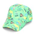 thumbnail image 7 of Karoyedx Girls Baseball Hats Boys Girls Caps Embroidery Baby Baseball Caps Cotton Toddler Kids Hat Spring Summer Autumn Light Gray Size,2-6 Years, 7 of 7
