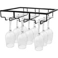 thumbnail image 4 of Soporte para copas de vino Rojo Verde 1 portavasos debajo del gabinete 3 columnas, 4 of 5