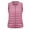 #0252-Pink, variant on Uootdi Womens Puffer Vest Plus Size Collarless Full Zip Up Sleeveless Bubble Jackets Lightweight Quilted Padded Warm Coat Outerwear Gift