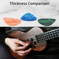 thumbnail image 6 of ammoon Celluloid Guitar Picks Kit 10pcs + 6pcs + 2pcs Acoustic Guitar Accessories, 6 of 7