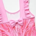 thumbnail image 5 of Girls Glinda Swimsuit with Swimming Cap One-Piece Princess Swimwear, Size for 6-7Y, 5 of 8