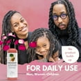 thumbnail image 3 of Prideandbeauty Loc Refresher Spray with Rosewater & Peppermint Natural Dreadlock Spray for Hair Growth, Moisture & Scalp Care – 4 fl oz, 3 of 8