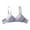 Blue, variant on Darzheoy Wire-Free Bra for Women Printing Gathered Together Daily Bra Underwear No Rims 38/85B