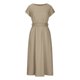 thumbnail image 4 of Vestido de talla grande con cinturón oscilante de color sólido de manga corta con cuello redondo a la moda de verano para mujer Fridja  bnh2261, 4 of 8