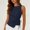 Navy, variant on jjayotai Cotton Linen Tank Tops for Women Tie Wrap Sleeveless Ruched Boatneck Shirts Casual Summer Beach Going out Tops