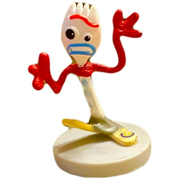 Forky Fork 1.5" PVC Cake Topper Woody Jessie Bullseye Figure