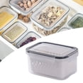 thumbnail image 2 of Fruit Containers for Fridge, Dienrx Leakproof Food Storage Containers, Dishwasher Safe Produce Saver for Refrigerator, Keep Berry Fruit Fresh Longer, 2 of 9