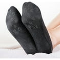 thumbnail image 6 of 6 Pairs No Show Socks Women Nylon Ultra Low Cut Non-Slip Thin Liner Socks Invisible Hidden Socks for Flats, 6 of 6