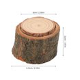 thumbnail image 2 of WRITWAA Small Wood Pet Food Bowl Washable Wooden Feeder for Hamster Guinea Pig and Small Animals, 2 of 5