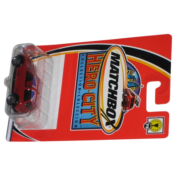 Matchbox Hero City Collection (2002) Red Toy Car #75